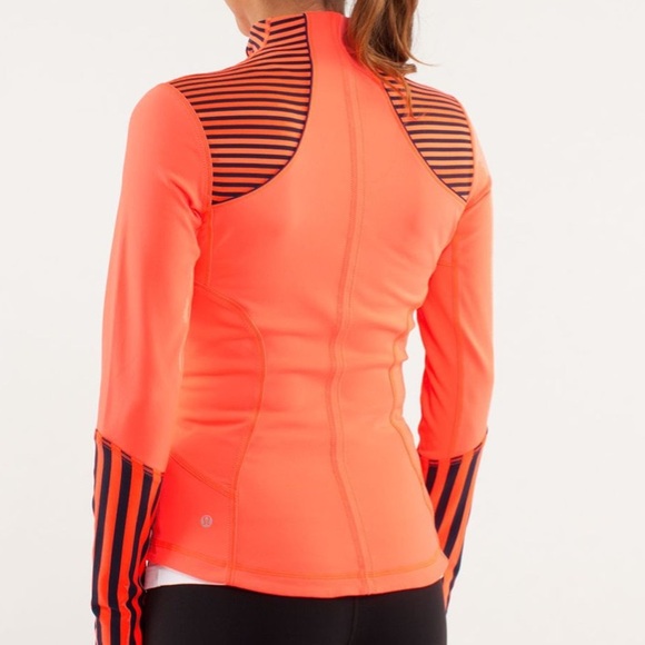 Lululemon Forme Jacket in Light Flare and Classic Inkwell size 6 - Picture 2 of 9